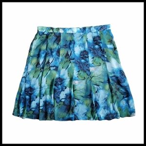 Laura Plus Petites Women's Abstract Floral Skirt Size 22
